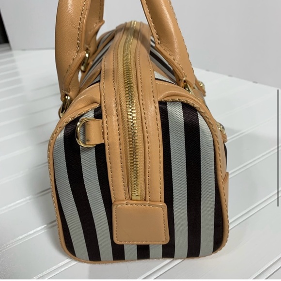 Henri Bendel Striped Mini Bag w/ Crossbody Strap - Picture 5 of 9
